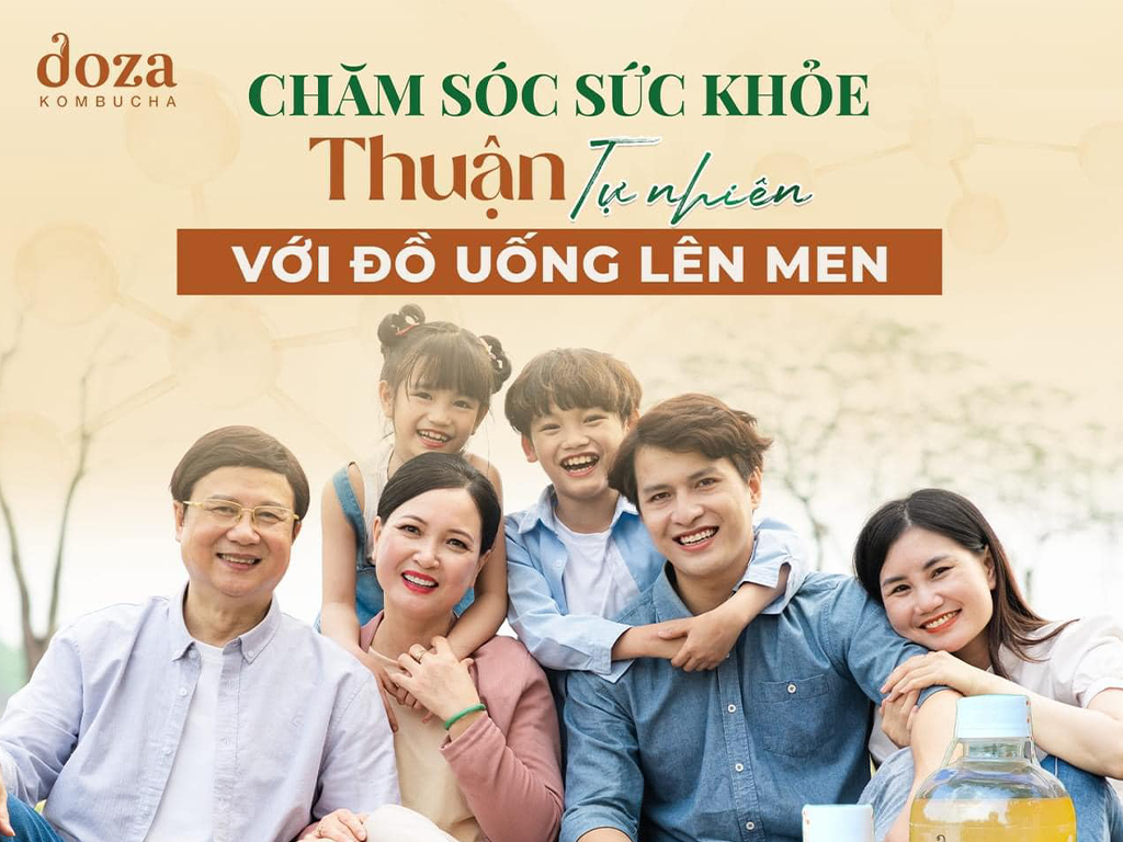 Chăm sóc sức khỏe thuận tự nhiên với đồ uống lên men
