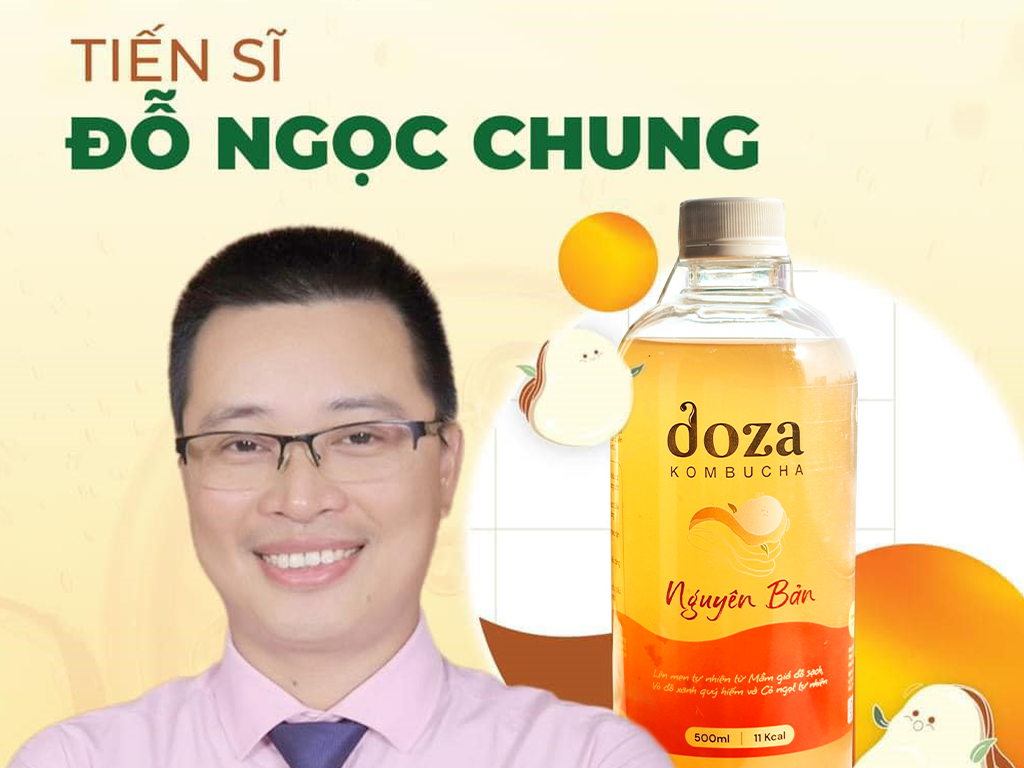 Tiến sĩ Đỗ Ngọc Chung chia sẻ về triết lý kinh doanh và sứ mệnh của Doza Kombucha