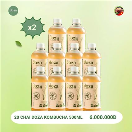 Combo 20 chai Doza Kombucha