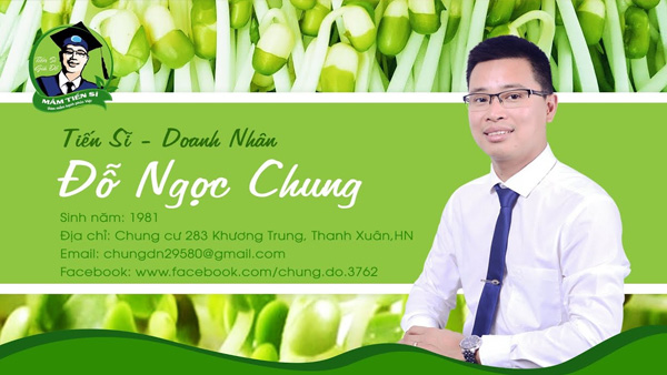 Tiến sĩ Đỗ Ngọc Chung - Nhà khoa học đầy nghị lực và hoài bão trong thời đại mới